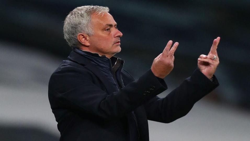 Spurs manager Jose Mourinho